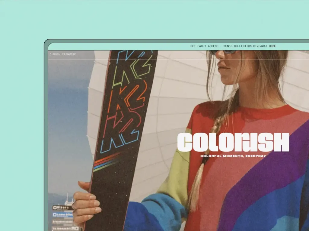 Colorush – Frontend projesi