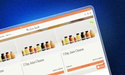 The Juice Smith – Frontend projesi ekran görüntüsü 2