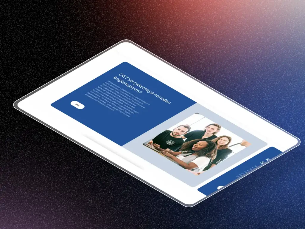 Medcamp – Frontend projesi ekran görüntüsü 2