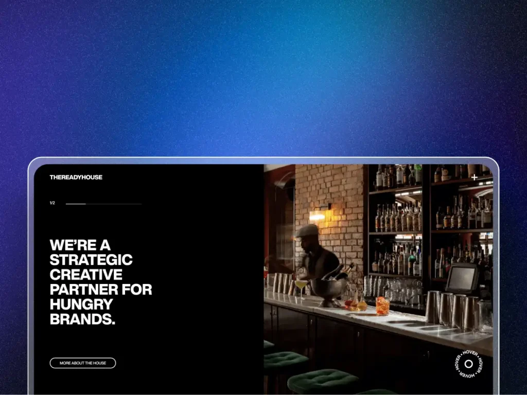 The Ready House – Frontend projesi ekran görüntüsü 4