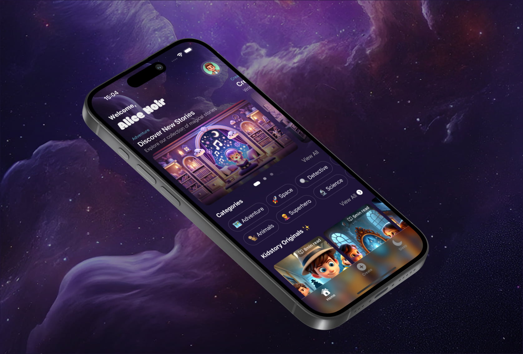 Kidstory – IOS App projesi