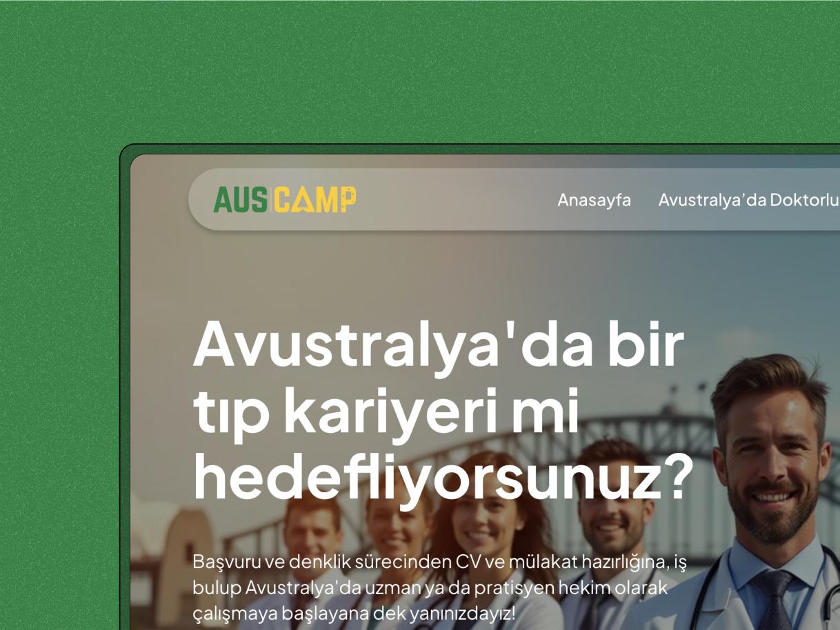 Auscamp – Frontend projesi