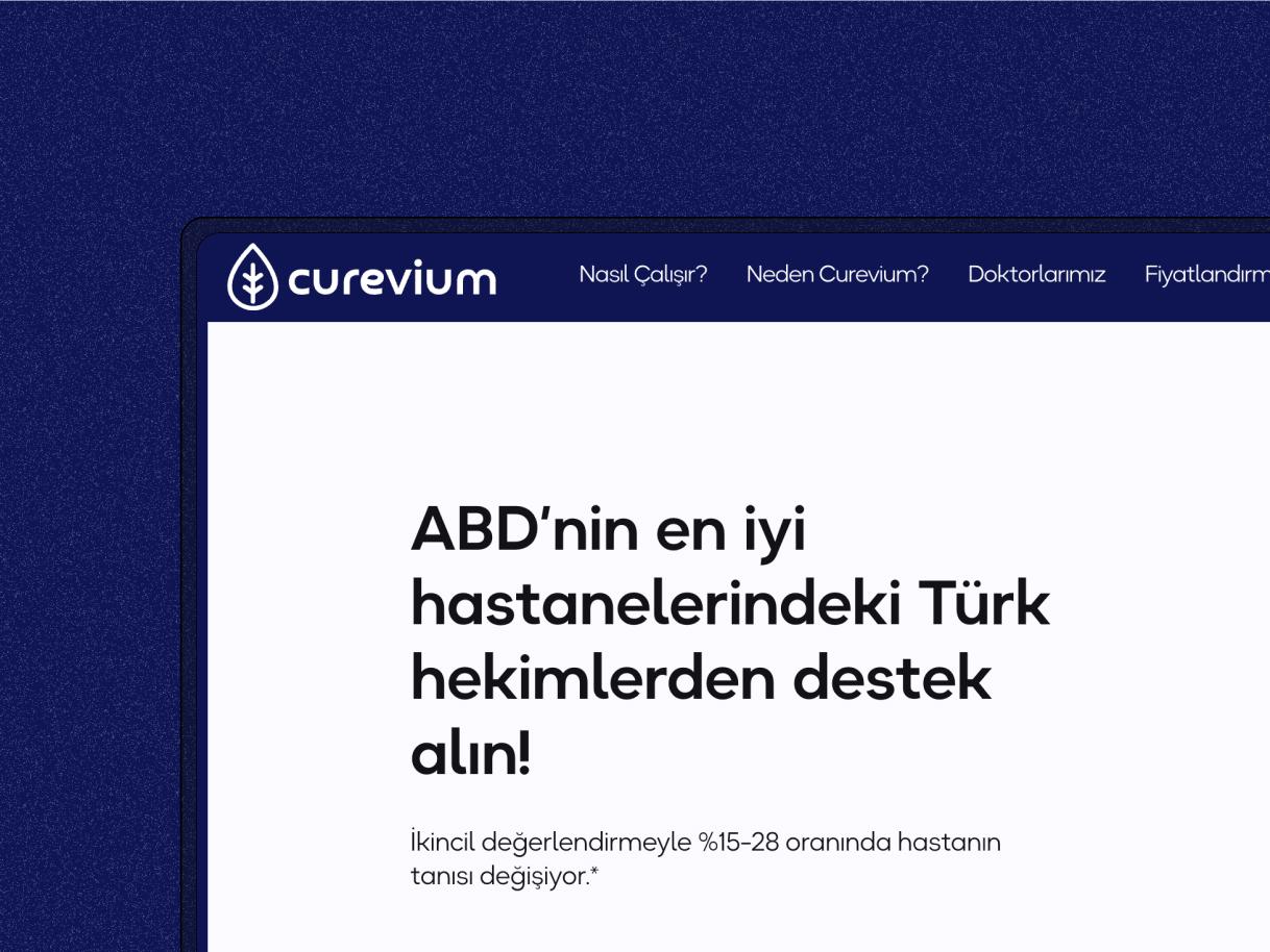 Curevium – Frontend projesi