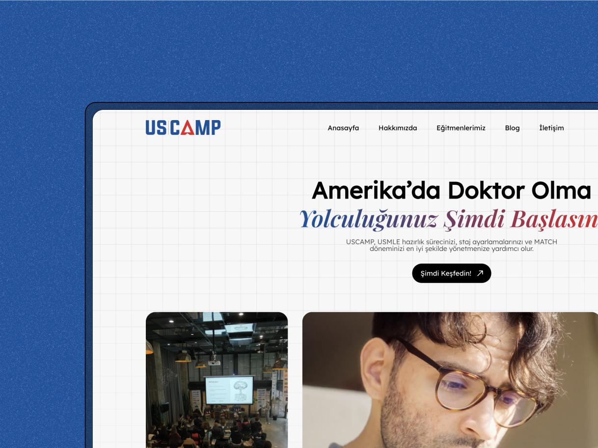 Uscamp – Wordpress projesi