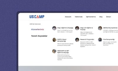 Uscamp – Wordpress projesi ekran görüntüsü 3