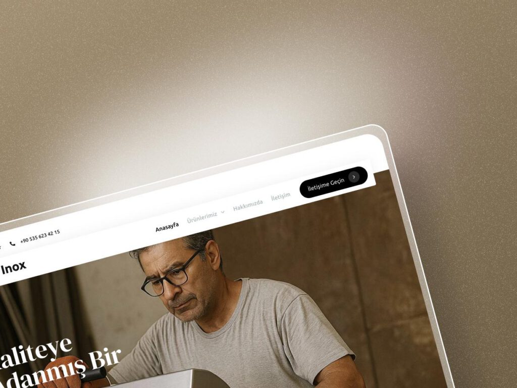 Akın Inox – Wordpress projesi ekran görüntüsü 2
