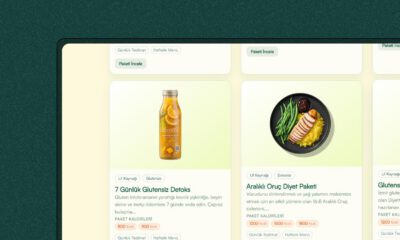 Diyetto Paket Diyet – Frontend projesi ekran görüntüsü 4