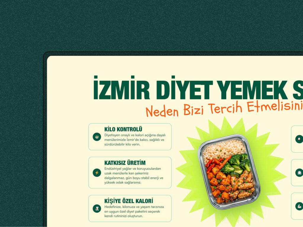 Diyetto Paket Diyet – Frontend projesi ekran görüntüsü 2